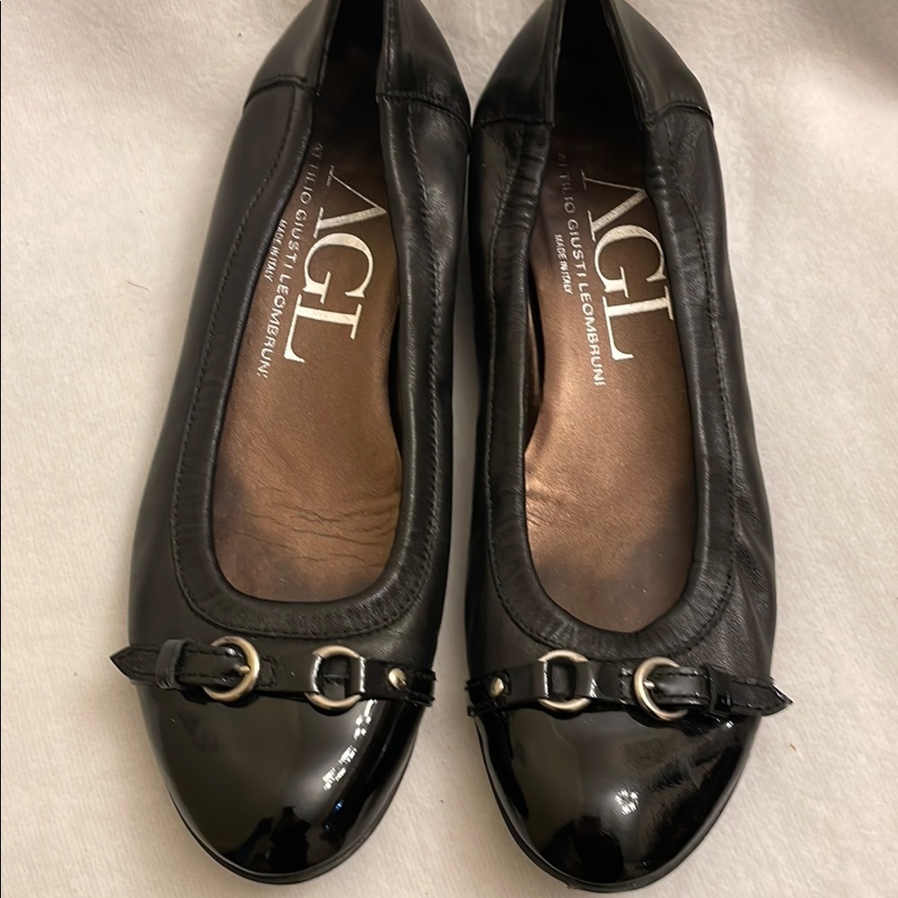 AGL Black Women's Ballet Flats